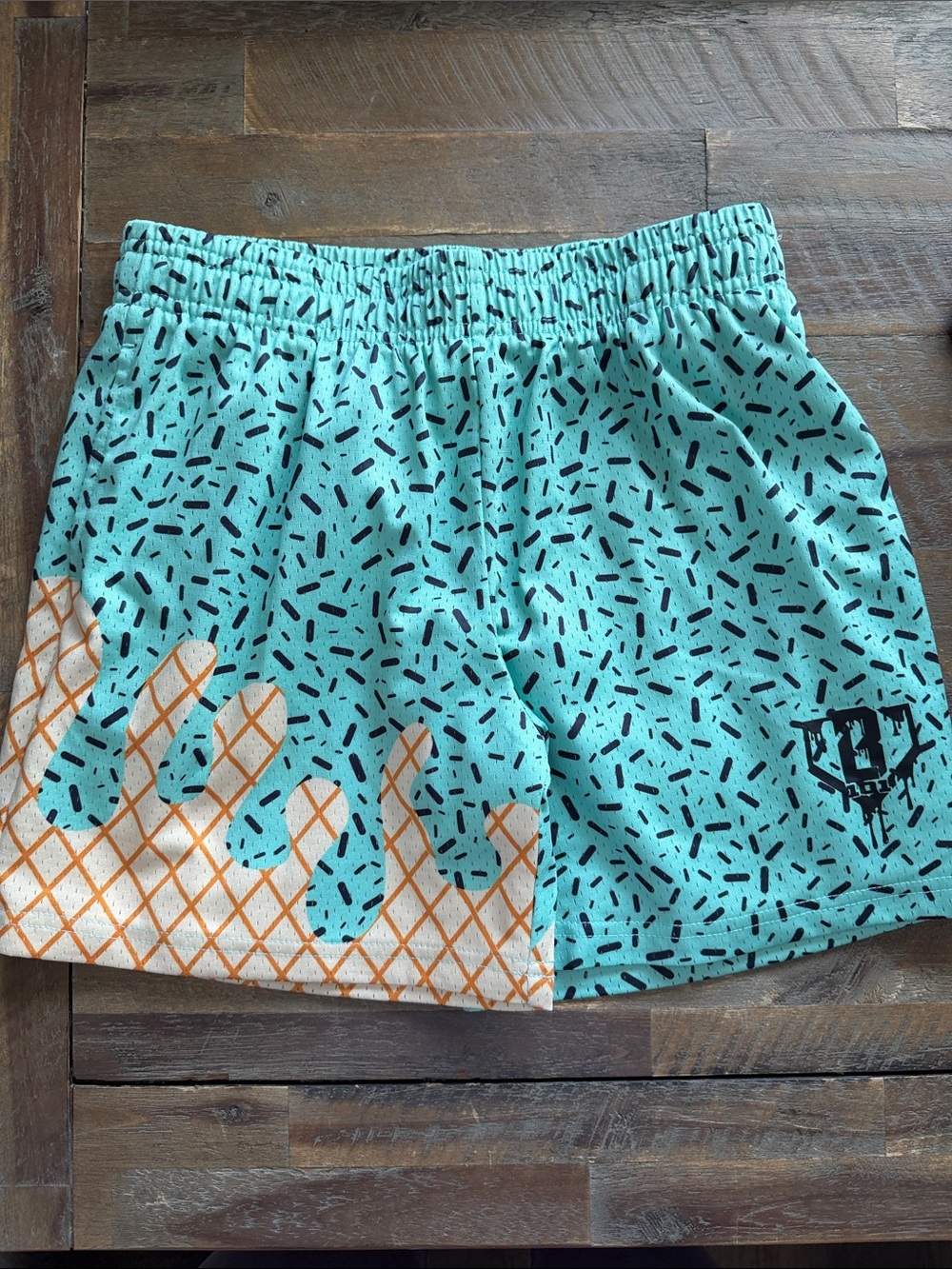 Boys Baseball 101 Mint shorts